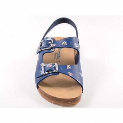 28554 Conguitos Sandalia Bio Sandalia bio material sintético, cierre con doble hebilla en pala, para un ajuste perfecto. Piso de 28554 Conguitos Sandalia Bio Sandalia bio material sintético, cierre con doble hebilla en pala, para un ajuste perfecto. Piso de