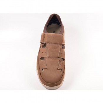 5088 Baerchi Sandalia Sandalia en piel nobuck, forro interior y plantilla en textil acolchado. Cierre con velcro ajustable y pis 2