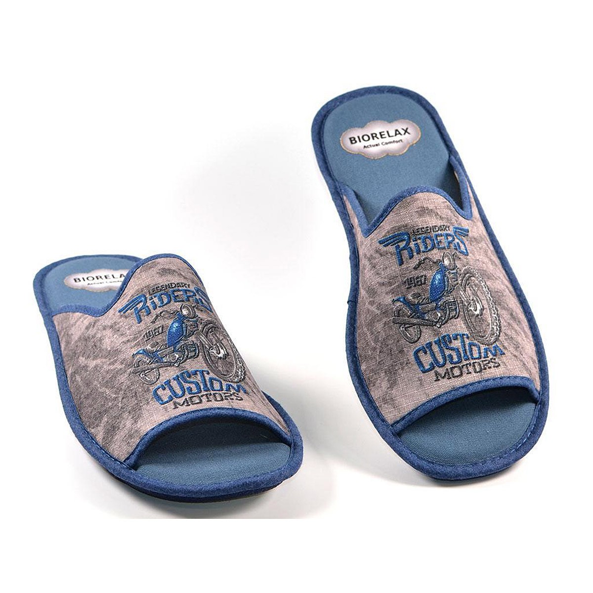 1585 Biorelax Chancla Zapatilla Chancla textil puntera abierta, con esponja técnica y tejidos transpirables de máxima calidad. P 1585 Biorelax Chancla Zapatilla Chancla textil puntera abierta, con esponja técnica y tejidos transpirables de máxima calidad. P