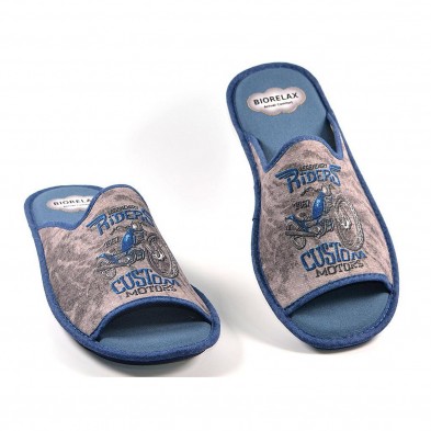 1585 Biorelax Chancla Zapatilla Chancla textil puntera abierta, con esponja técnica y tejidos transpirables de máxima calidad. P 1585 Biorelax Chancla Zapatilla Chancla textil puntera abierta, con esponja técnica y tejidos transpirables de máxima calidad. P