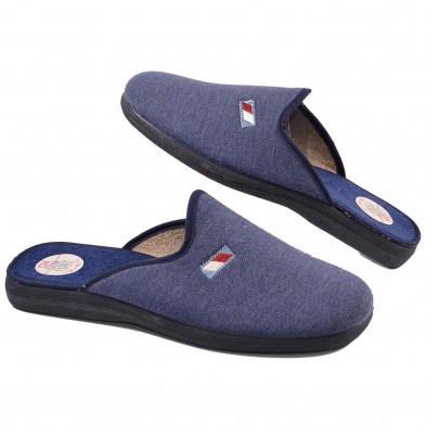 331-27 Calzamur Chancla Zapatilla Chancla textil con puntera cerrada. Plantilla acolchada para un máximo confort. Piso de goma a 331-27 Calzamur Chancla Zapatilla Chancla textil con puntera cerrada. Plantilla acolchada para un máximo confort. Piso de goma a