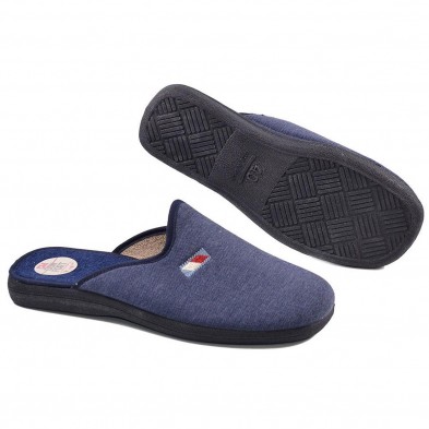 331-27 Calzamur Chancla Zapatilla Chancla textil con puntera cerrada. Plantilla acolchada para un máximo confort. Piso de goma a 331-27 Calzamur Chancla Zapatilla Chancla textil con puntera cerrada. Plantilla acolchada para un máximo confort. Piso de goma a