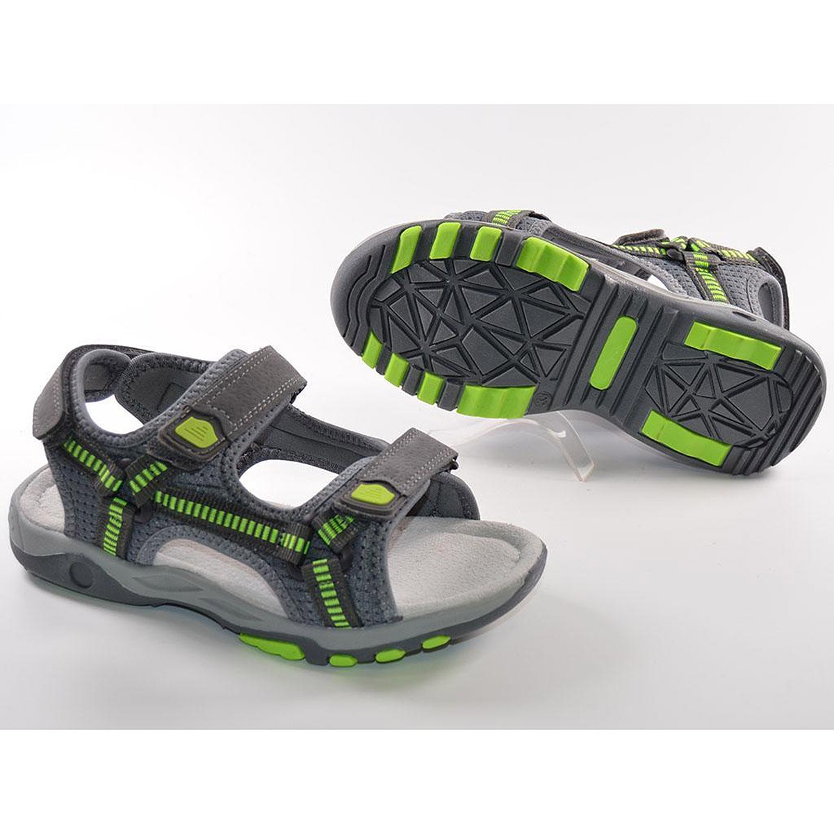 1944 Crecendo Sandalia Sandalia en tejido acolchado, para un máximo confort. Cierre con triple velcro ajustable. Plantilla acolc 1944 Crecendo Sandalia Sandalia en tejido acolchado, para un máximo confort. Cierre con triple velcro ajustable. Plantilla acolc