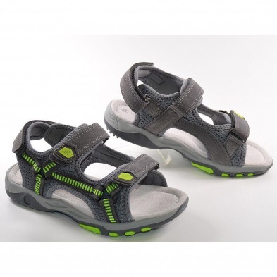 1944 Crecendo Sandalia Sandalia en tejido acolchado, para un máximo confort. Cierre con triple velcro ajustable. Plantilla acolc 1944 Crecendo Sandalia Sandalia en tejido acolchado, para un máximo confort. Cierre con triple velcro ajustable. Plantilla acolc