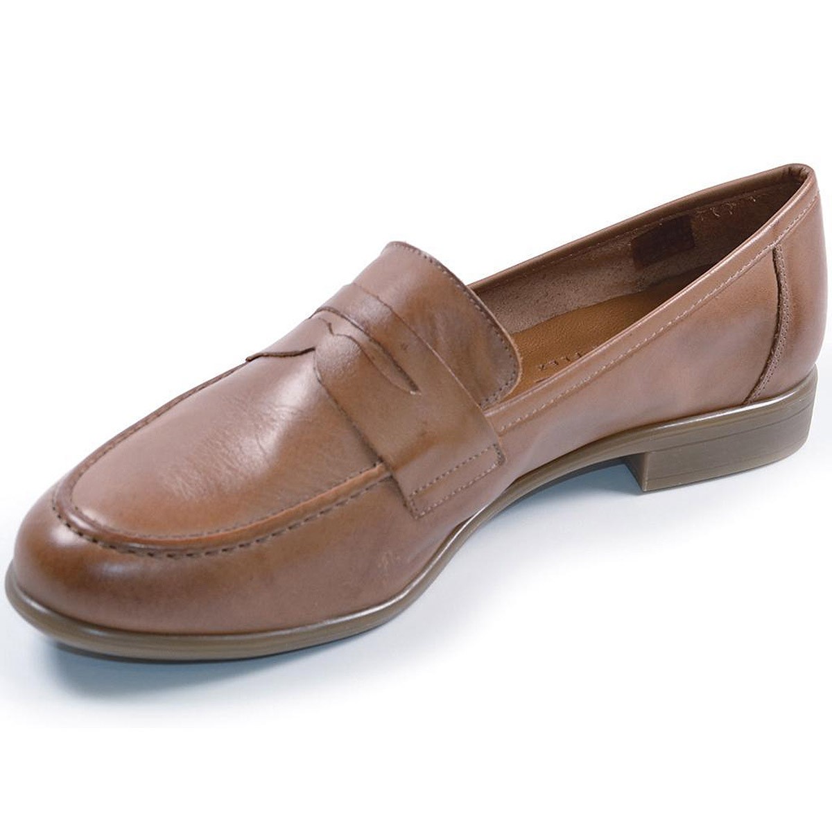 Moka4 Desireé Zapato Mocasín Zapato mocasín en piel. Plantilla en piel y suela de goma antideslizante muy ligera y flexible. Un 