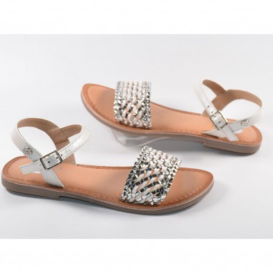 59476 Gioseppo Sandalia Sandalia material sintético. Pala trenzada metalizado y pulsera con hebilla ajustable. Plantilla látex c 59476 Gioseppo Sandalia Sandalia material sintético. Pala trenzada metalizado y pulsera con hebilla ajustable. Plantilla látex c