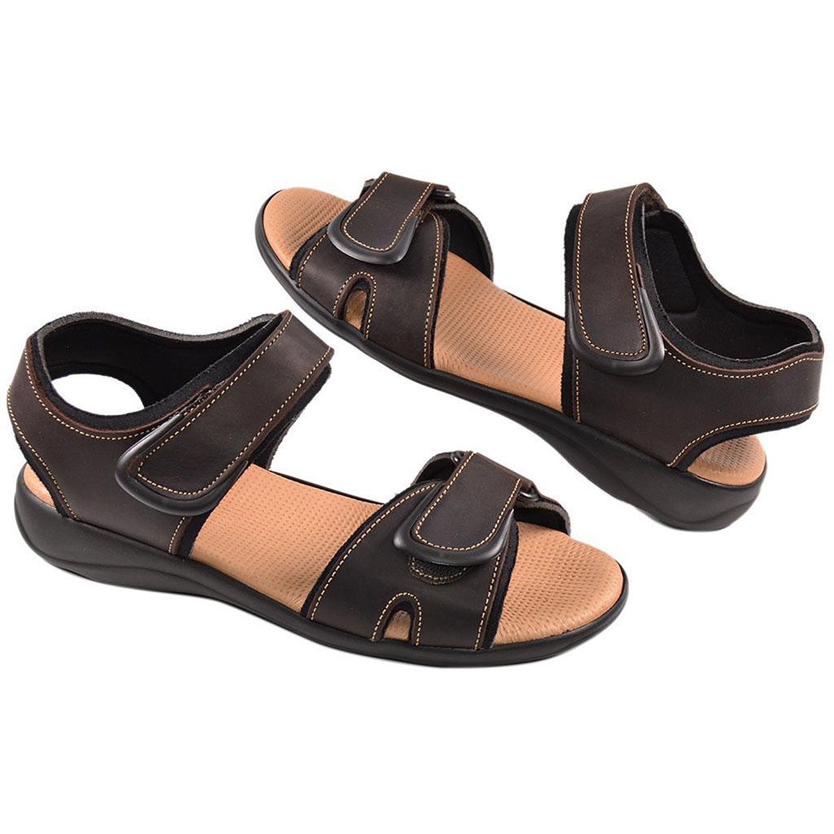 11 Duendy Sandalia Sandalia piel nobuck, forro textil acolchado. Cierre con doble velcro. Plantilla piel confort y piso de poliu 11 Duendy Sandalia Sandalia piel nobuck, forro textil acolchado. Cierre con doble velcro. Plantilla piel confort y piso de poliu