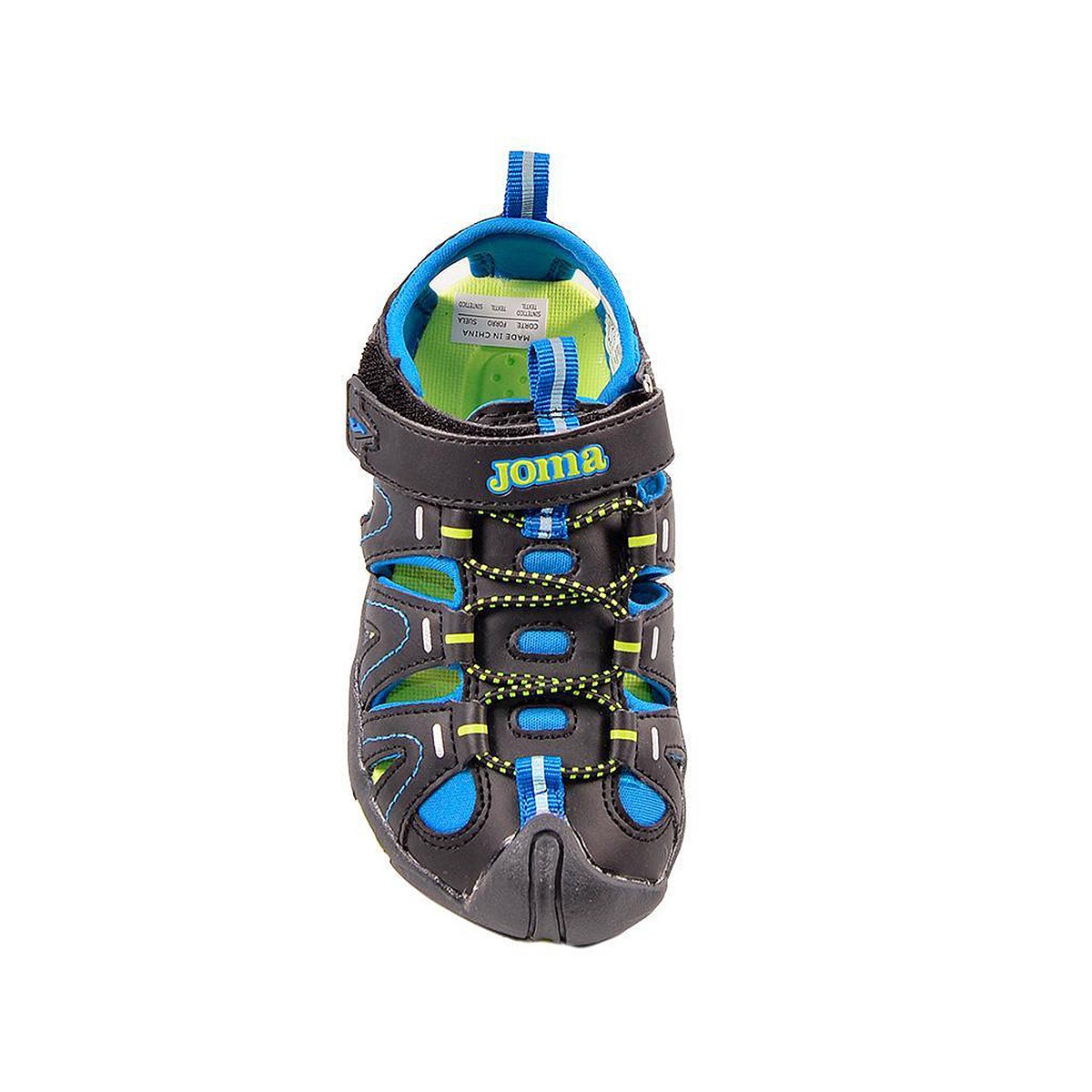 Sevejs801 Joma Sandalia Sandalia en material sintético. Forro interior nylon acolchado y planta en sintético . Cierre con velcro Sevejs801 Joma Sandalia Sandalia en material sintético. Forro interior nylon acolchado y planta en sintético . Cierre con velcro