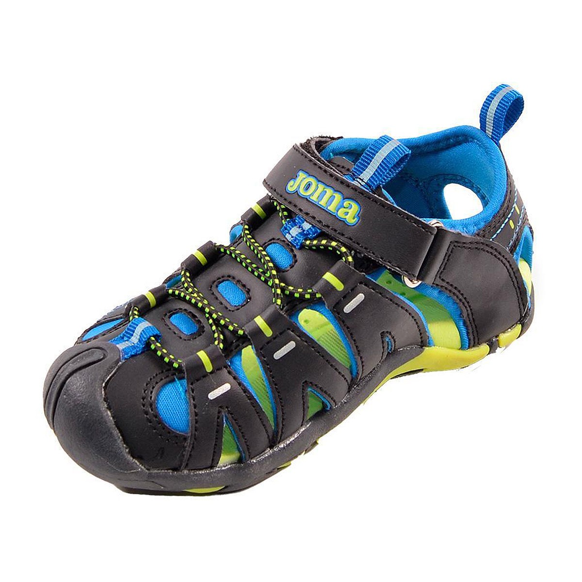 Sevejs801 Joma Sandalia Sandalia en material sintético. Forro interior nylon acolchado y planta en sintético . Cierre con velcro Sevejs801 Joma Sandalia Sandalia en material sintético. Forro interior nylon acolchado y planta en sintético . Cierre con velcro