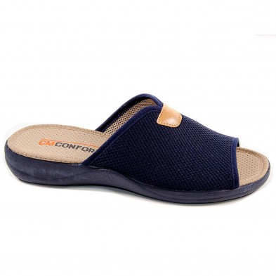 169 Cmconfort Zueco Sandalia Zueco textil de rejilla, con forro interior acolchado, plantilla confortable y piso de goma antides