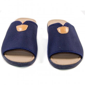 169 Cmconfort Zueco Sandalia Zueco textil de rejilla, con forro interior acolchado, plantilla confortable y piso de goma antides 2