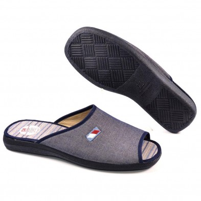 10135 Cmconfort Chancla Sandalia chancla textil con puntera abierta. Plantilla acolchada para un máximo confort. Piso de goma an 10135 Cmconfort Chancla Sandalia chancla textil con puntera abierta. Plantilla acolchada para un máximo confort. Piso de goma an