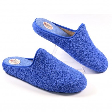 316 Cmconfort Chancla Chancla textil de estar por casa textil. Plantilla interior confort y suela de goma antideslizante, muy fl