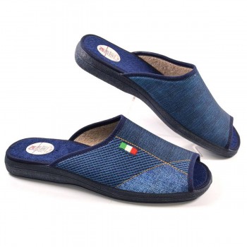 343 Cmconfort Chancla Zapatilla chancla de estar por casa. Textil con puntera abierta. Plantilla acolchada para un máximo confor 2