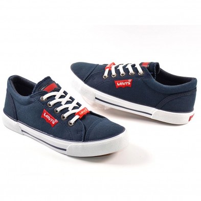 Bermuda Levis Zapatilla Comprar Zapatilla textil, interior forrado en textil. Cierre en cordones elásticos y piso de caucho, muy