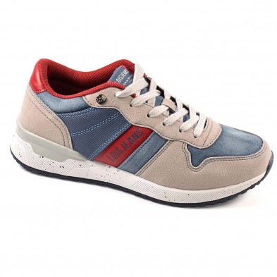 84823 Lois Sneaker Sneaker textil, forro acolchado textil, cierre en cordones y piso de eva termoconformada, muy ligero. 84823 Lois Sneaker Sneaker textil, forro acolchado textil, cierre en cordones y piso de eva termoconformada, muy ligero.