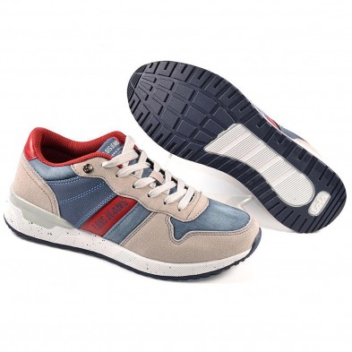 84823 Lois Sneaker Sneaker textil, forro acolchado textil, cierre en cordones y piso de eva termoconformada, muy ligero. 84823 Lois Sneaker Sneaker textil, forro acolchado textil, cierre en cordones y piso de eva termoconformada, muy ligero.