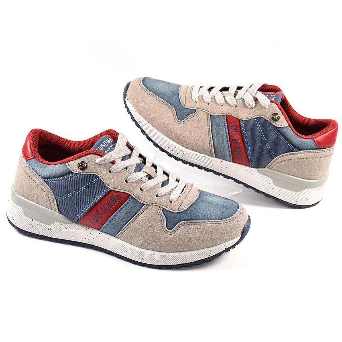 84823 Lois Sneaker Sneaker textil, forro acolchado textil, cierre en cordones y piso de eva termoconformada, muy ligero. 84823 Lois Sneaker Sneaker textil, forro acolchado textil, cierre en cordones y piso de eva termoconformada, muy ligero.