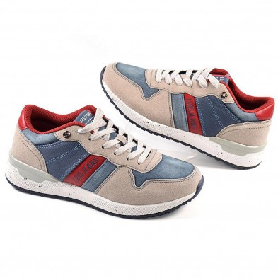 84823 Lois Sneaker Sneaker textil, forro acolchado textil, cierre en cordones y piso de eva termoconformada, muy ligero. 84823 Lois Sneaker Sneaker textil, forro acolchado textil, cierre en cordones y piso de eva termoconformada, muy ligero.