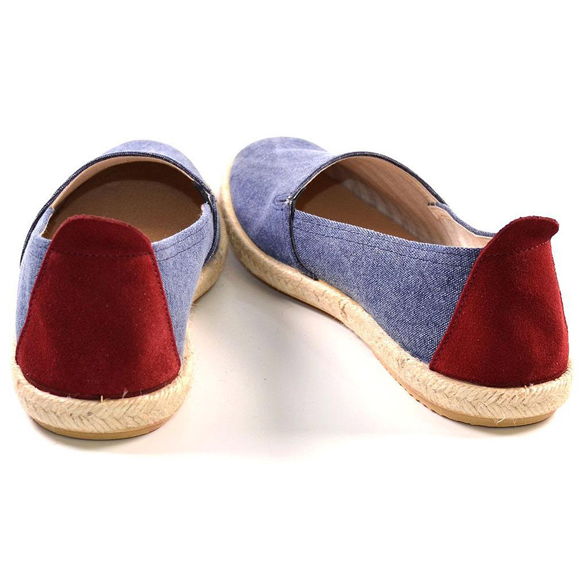 92 Mediterránea Alpargata Zapatilla alpargata lona, forro textil y plantilla acolchada. Piso de yute con suela antideslizante, m