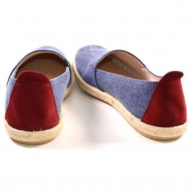 92 Mediterránea Alpargata Zapatilla alpargata lona, forro textil y plantilla acolchada. Piso de yute con suela antideslizante, m