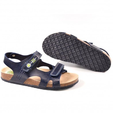 596820 Pablosky Sandalia Sandalia bio sintético, con doble velcro ajustable. Plantilla textil transpirable y anti bacteria. Piso