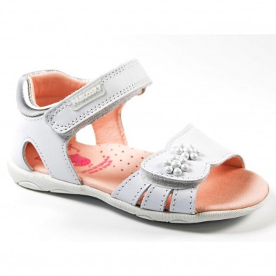 073400 Pablosky Sandalia Sandalia de piel. Pala con velcro, talón reforzado y velcro ajustable. Plantilla acolchada supe absorbe 073400 Pablosky Sandalia Sandalia de piel. Pala con velcro, talón reforzado y velcro ajustable. Plantilla acolchada supe absorbe