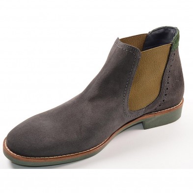 4202 Baerchi Botín Comprar Botín en serraje, con elásticos laterales. Forro interior y plantilla textil transpirable. Piso de ca