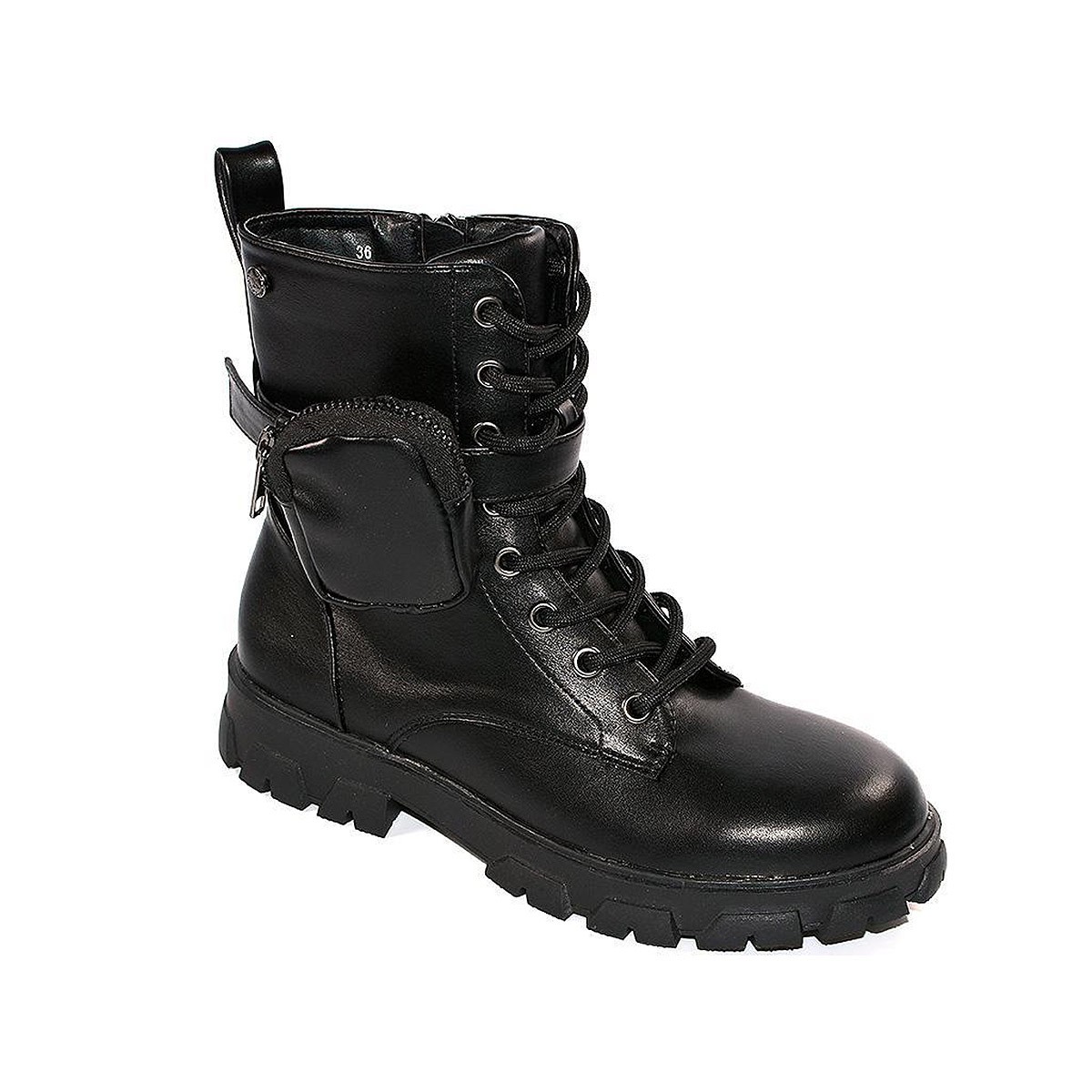 57844 Xti Kids Botín Botín sintético con bolsito monedero en el lateral, forro y plantilla textil acolchado. Cremallera interior