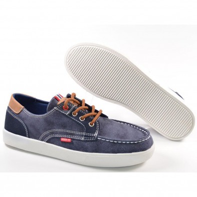 57035 Xti Kids Nautico Comprar zapato náutico textil con cordones y piso de goma muy flexible antideslizante. Ideal para vestir 