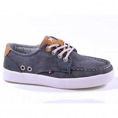 56724 Xti Kids Zapato Comprar Zapato náutico textil con cordones. Piso con suela de goma, flexible y antideslizante.