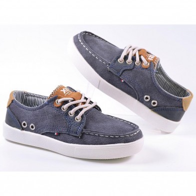 56724 Xti Kids Zapato Comprar Zapato náutico textil con cordones. Piso con suela de goma, flexible y antideslizante.