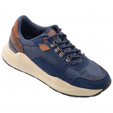 Gales Yumas Sneaker Sneaker en piel vuelta y nylon. Forro textil transpirable y plantilla confort látex, muy confortable. Cierre