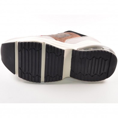 Glorya Yumas Sneaker Sneaker en piel vuelta y microfibra transpirable. Forro textil y plantilla latex confort. Cierre en cordone