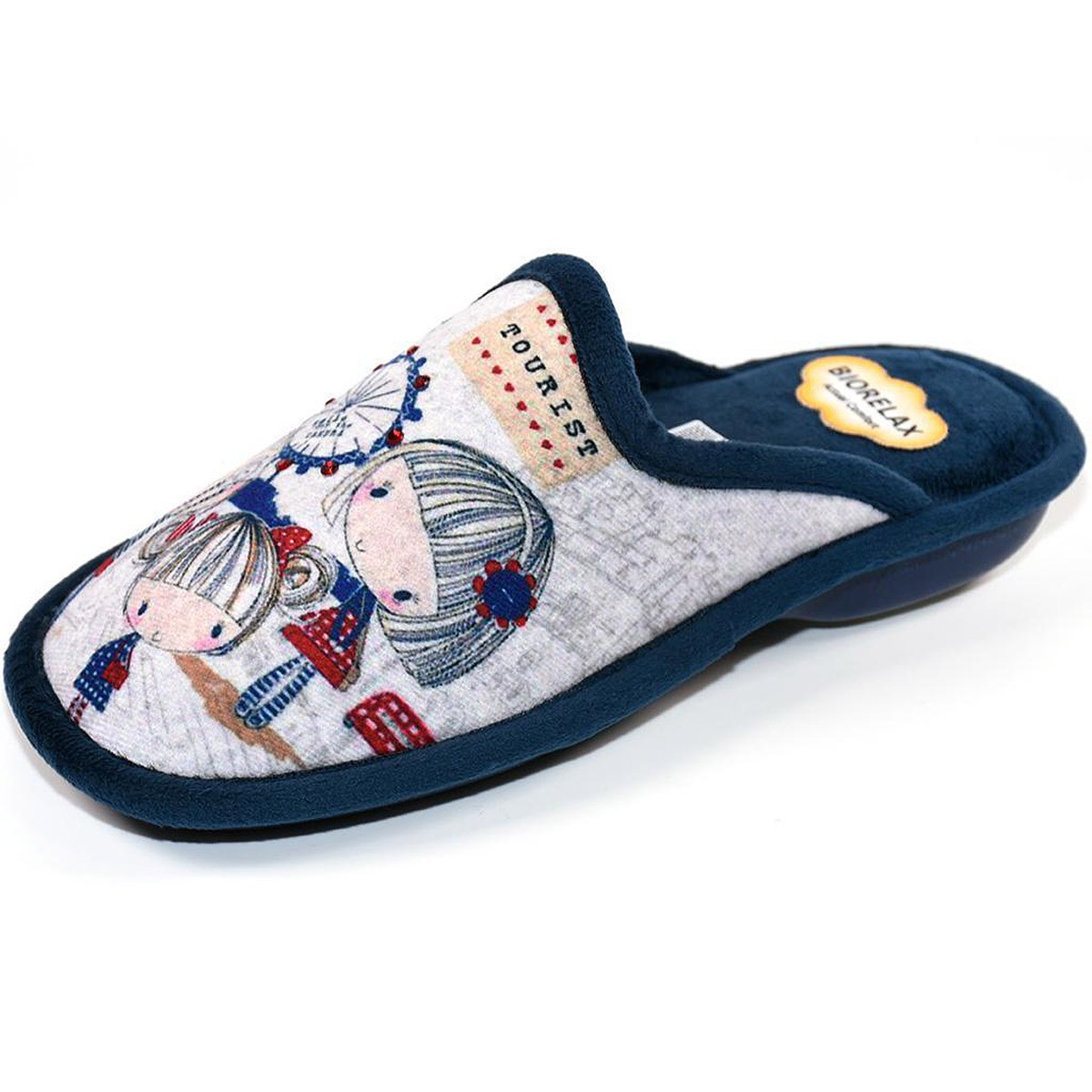 4557 Biorelax Zapatilla Casa Comprar Zapatilla destalonada textil transpirable. Plantilla de látex esponja técnica ergonómica in 4557 Biorelax Zapatilla Casa Comprar Zapatilla destalonada textil transpirable. Plantilla de látex esponja técnica ergonómica in