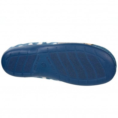 10451 Cmconfort Zapatilla Casa Comprar Zapatilla destalonada, fabricada en textil muy suave y plantilla acolchada. Piso de goma 