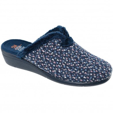 10383 Cm Confort Zapatilla Casa Comprar. Zapatilla destalonada, fabricada en textil muy suave y plantilla acolchada para un máxi