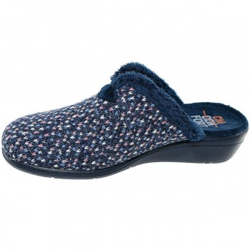 10383 Cm Confort Zapatilla Casa Comprar. Zapatilla destalonada, fabricada en textil muy suave y plantilla acolchada para un máxi 2