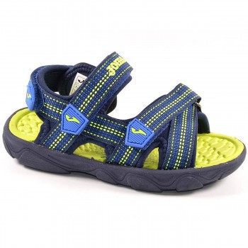 Joma Ocean Sandalia Niño Con Velcros Marino. - Ziwi Shoes