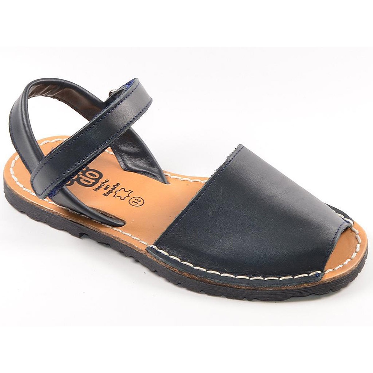 T-1 v Crecendo Sandalia  Ibicenca Sandalia Ibicenca en material piel, con cierre de velcro ajustable. Planta en piel y piso de g
