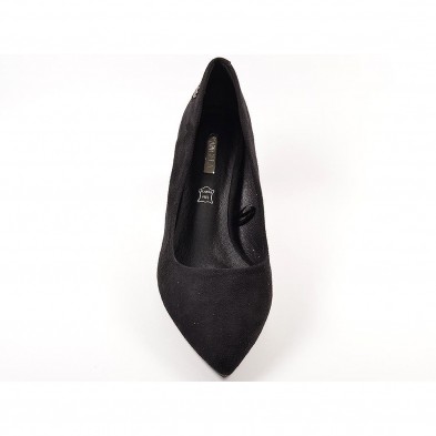 16401 D'Angela Zapato Comprar Zapato salón textil, forro sintético con planta en piel. Piso de caucho y tacón ancho de 6cm. de a