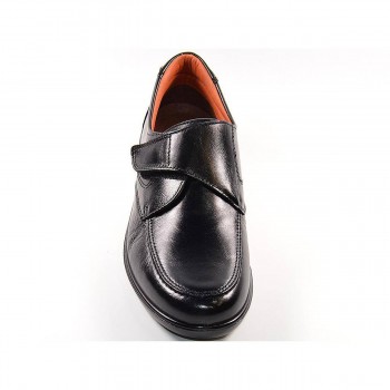 306 Laura Azaña Zapato Confort Comprar Zapato mocasín de piel, forrado en textil y plantilla extraible. Cierre en velcro y piso  2