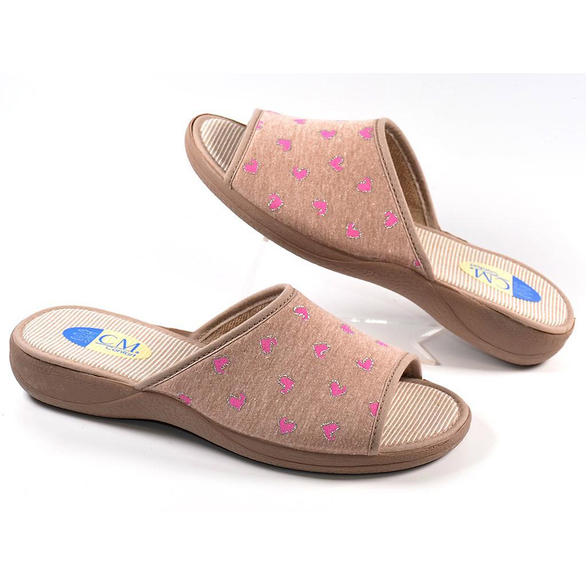 319 Cmconfort Zapatilla Casa Zapatilla de estar por casa. Textil y puntera abierta. Plantilla acolchada para un máximo confort.  319 Cmconfort Zapatilla Casa Zapatilla de estar por casa. Textil y puntera abierta. Plantilla acolchada para un máximo confort.