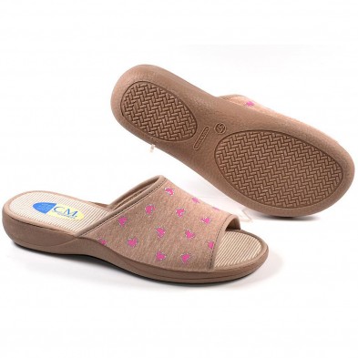 319 Cmconfort Zapatilla Casa Zapatilla de estar por casa. Textil y puntera abierta. Plantilla acolchada para un máximo confort.  319 Cmconfort Zapatilla Casa Zapatilla de estar por casa. Textil y puntera abierta. Plantilla acolchada para un máximo confort.