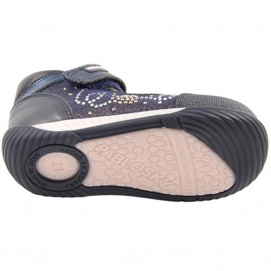 036225 Pablosky Zapato Comprar Zapato de piel y forro inTech muy transpirable. Velcro y puntera reforzada. Antideslizante. Calza