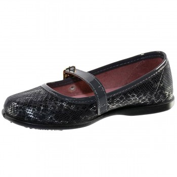 10271 Conguitos Zapato Mercedes Zapato mercedes en material sintético metalizado. Forrado interior en textil y cierre con hebill 2