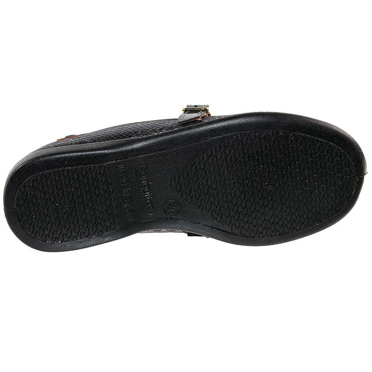 10271 Conguitos Zapato Mercedes Zapato mercedes en material sintético metalizado. Forrado interior en textil y cierre con hebill