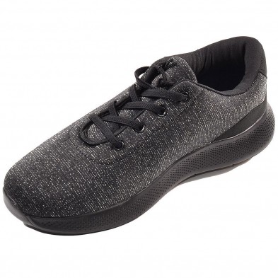 Flori Nicoboco Deportivo Zapatilla Deportivo en textil con brillos en plata. Cierre en cordones. Forro textil y plantilla acolch