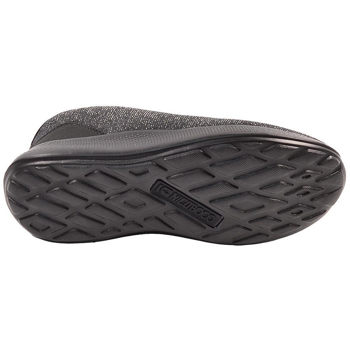 Flori Nicoboco Deportivo Zapatilla Deportivo en textil con brillos en plata. Cierre en cordones. Forro textil y plantilla acolch