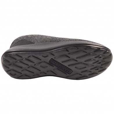 Flori Nicoboco Deportivo Zapatilla Deportivo en textil con brillos en plata. Cierre en cordones. Forro textil y plantilla acolch